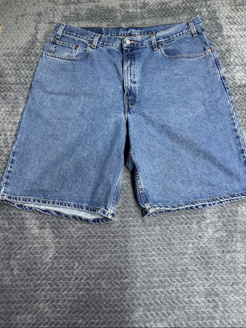 Men's Classic Light Blue Denim Jean Shorts